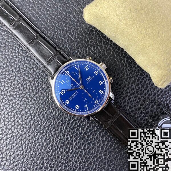 IWC Portugieser 40 IW371491 Blue Panda Plate Watch ZF Factory