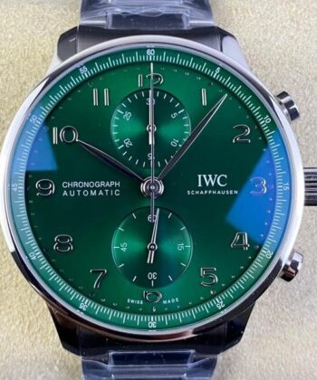 IWC Portugieser Eternal Calendar​ IW371615 Green Dial Watch