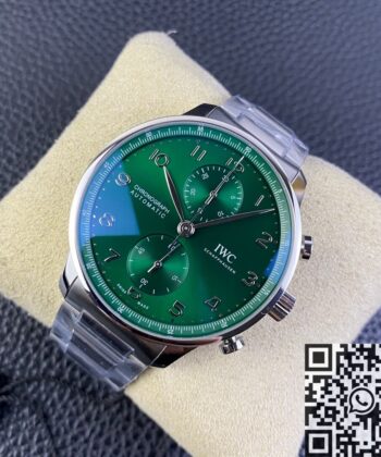 IWC Portugieser Eternal Calendar​ IW371615 Green Dial Watch