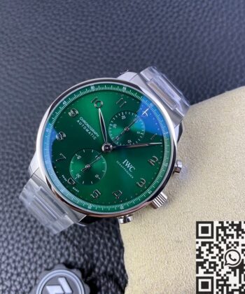 IWC Portugieser Eternal Calendar​ IW371615 Green Dial Watch