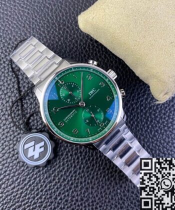 IWC Portugieser Eternal Calendar​ IW371615 Green Dial Watch