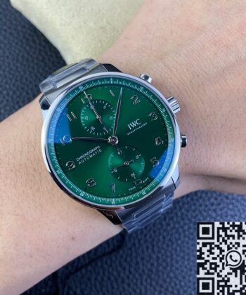 IWC Portugieser Eternal Calendar​ IW371615 Green Dial Watch
