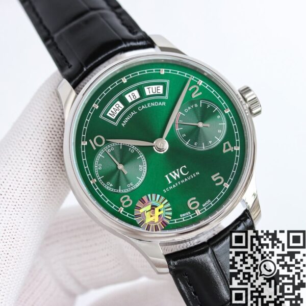 IWC Portugieser Green IW503501 Black Strap Watch ZF Factory