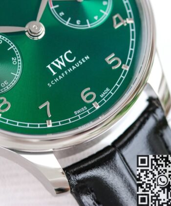 IWC Portugieser Green IW503501 Black Strap Watch ZF Factory
