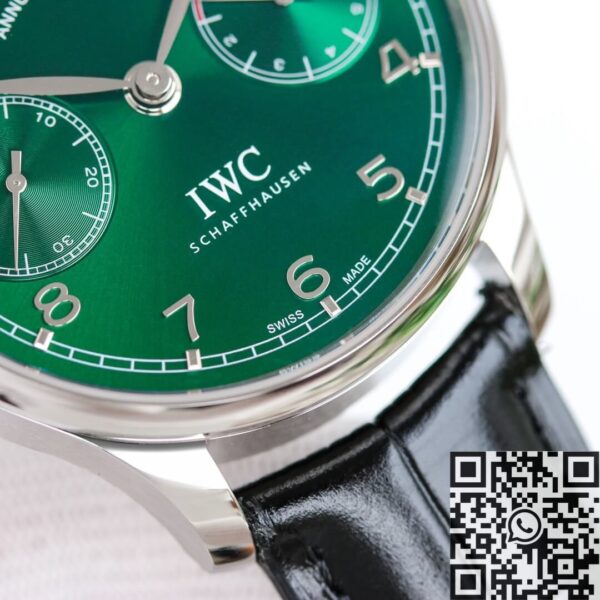 IWC Portugieser Green IW503501 Black Strap Watch ZF Factory