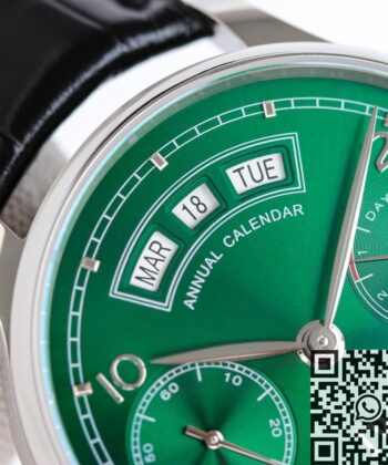 IWC Portugieser Green IW503501 Black Strap Watch ZF Factory