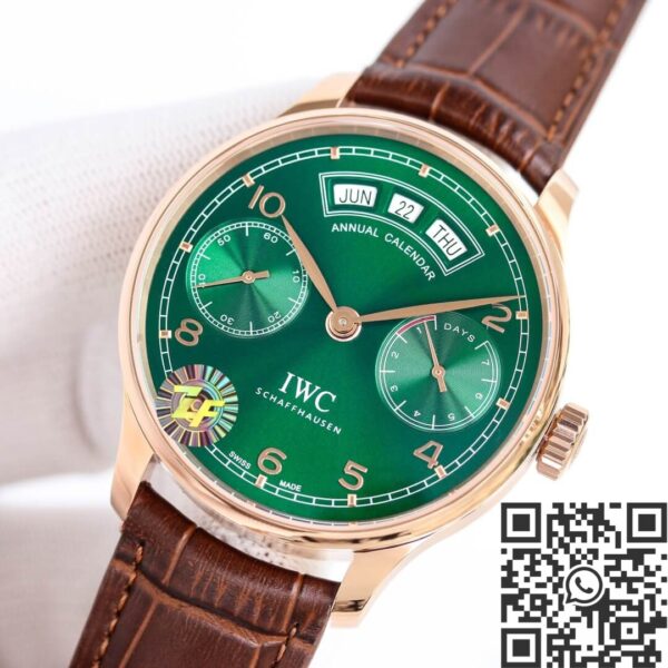 IWC Portugieser Watches Replica IW503501 Green Dial ZF
