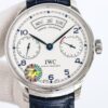 Fake Portugieser Watch IWC IW503501 Blue Strap ZF Factory