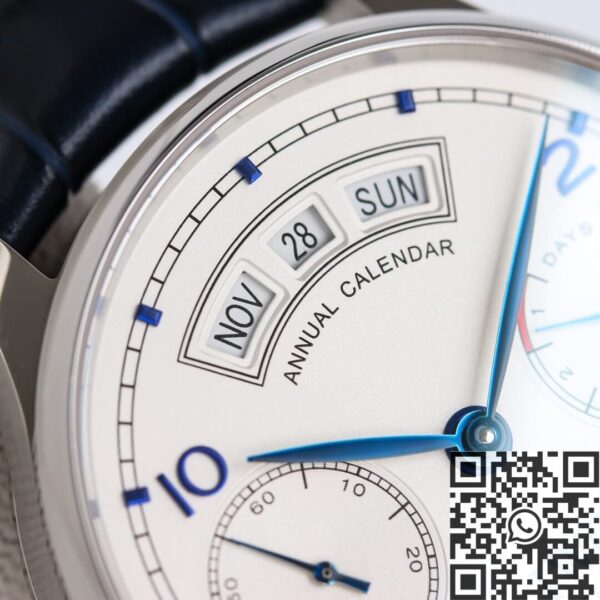 Fake Portugieser Watch IWC IW503501 Blue Strap ZF Factory
