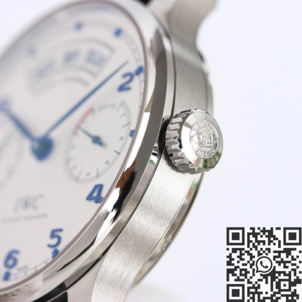 Fake Portugieser Watch IWC IW503501 Blue Strap ZF Factory