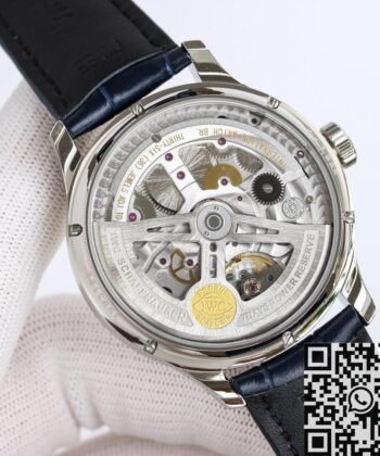Fake Portugieser Watch IWC IW503501 Blue Strap ZF Factory
