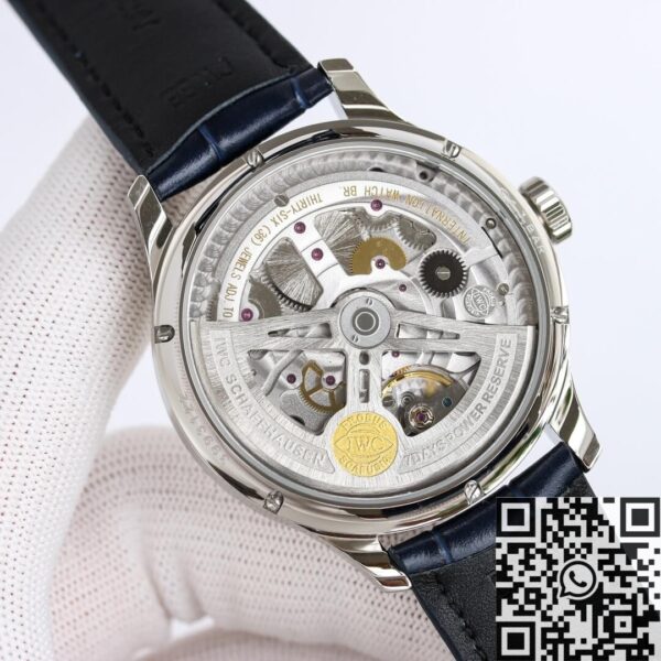 Fake Portugieser Watch IWC IW503501 Blue Strap ZF Factory