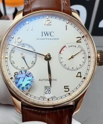 IWC Portugieser 42MM IW500701 Brown Srap Watch ZF Factory