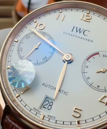 IWC Portugieser 42MM IW500701 Brown Srap Watch ZF Factory