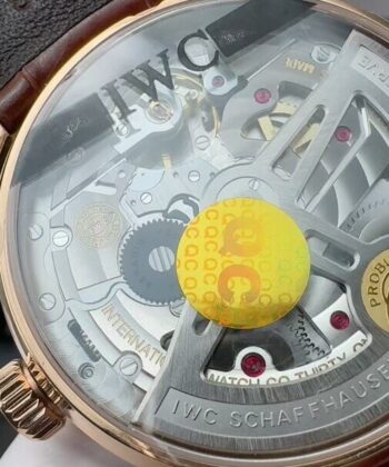 IWC Portugieser 42MM IW500701 Brown Srap Watch ZF Factory