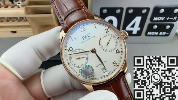 IWC Portugieser 42MM IW500701 Brown Srap Watch ZF Factory