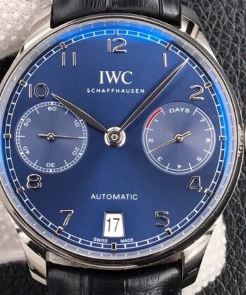 Portugieser Watch IWC IW500710 Blue Panda Plate ZF Factory