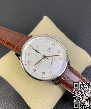 ZF IWC Watch Portugieser IW371445 Silver Dial