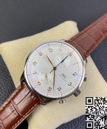 ZF IWC Watch Portugieser IW371445 Silver Dial