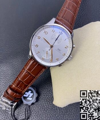 ZF IWC Watch Portugieser IW371445 Silver Dial