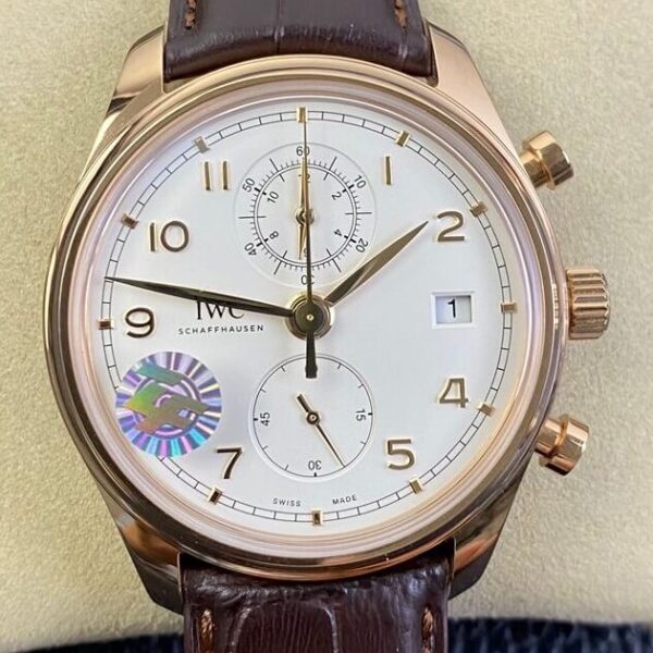 Portugieser Replica Watches IWC IW390301 Gold ZF Factory