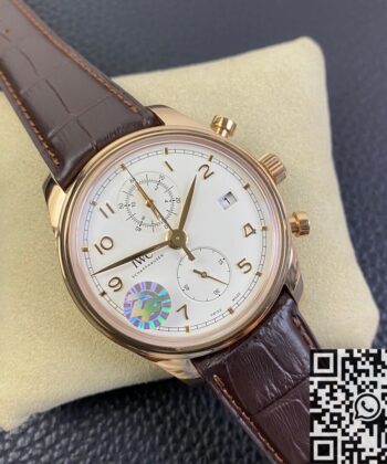 Portugieser Replica Watches IWC IW390301 Gold ZF Factory