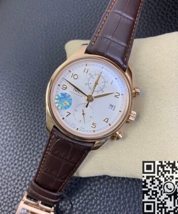 Portugieser Replica Watches IWC IW390301 Gold ZF Factory