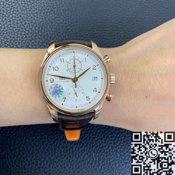 Portugieser Replica Watches IWC IW390301 Gold ZF Factory