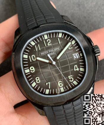 ZF Patek Philippe Aquanaut Modify A 5167A Black Rubber Strap