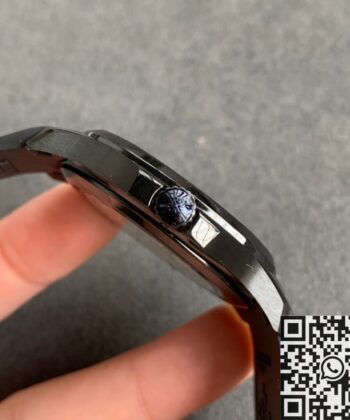 ZF Patek Philippe Aquanaut Modify A 5167A Black Rubber Strap