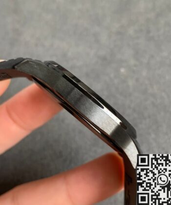 ZF Patek Philippe Aquanaut Modify A 5167A Black Rubber Strap