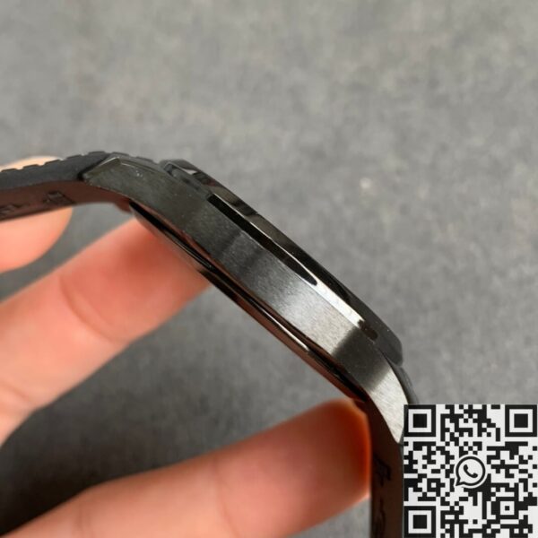 ZF Patek Philippe Aquanaut Modify A 5167A Black Rubber Strap