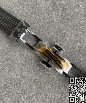 ZF Patek Philippe Aquanaut Modify A 5167A Black Rubber Strap