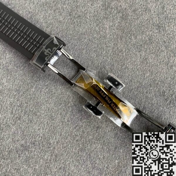 ZF Patek Philippe Aquanaut Modify A 5167A Black Rubber Strap