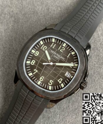ZF Patek Philippe Aquanaut Modify A 5167A Black Rubber Strap