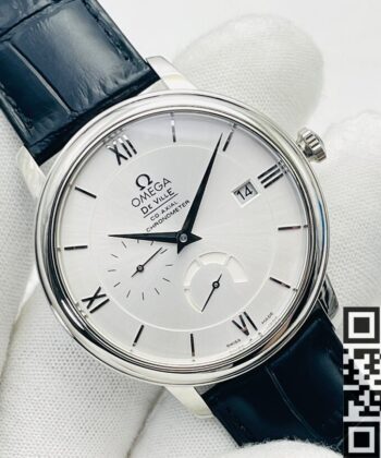Omega De Ville 424.53.40.21.04.001 White Dial Watch ZF Factory