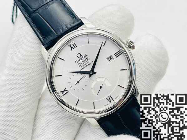 Omega De Ville 424.53.40.21.04.001 White Dial Watch ZF Factory