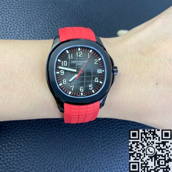 ZF Factory Aquanaut Watch Customized Patek Philippe 5167 Red
