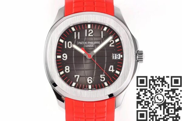 Patek Philippe Aquanaut 5167A-012 Red Rubber Tape ZF Factory