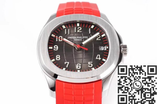 Patek Philippe Aquanaut 5167A-012 Red Rubber Tape ZF Factory