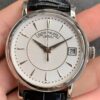 Patek Philippe Calatrava Watch 5153G-010 Black Leather Strap ZF