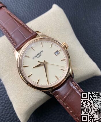 Patek Philippe Calatrava Cost​ 5227R-001 Brown Leather Strap