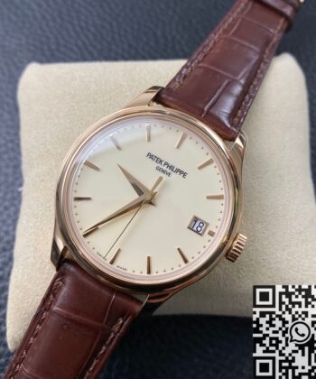 Patek Philippe Calatrava Cost​ 5227R-001 Brown Leather Strap