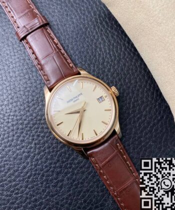Patek Philippe Calatrava Cost​ 5227R-001 Brown Leather Strap