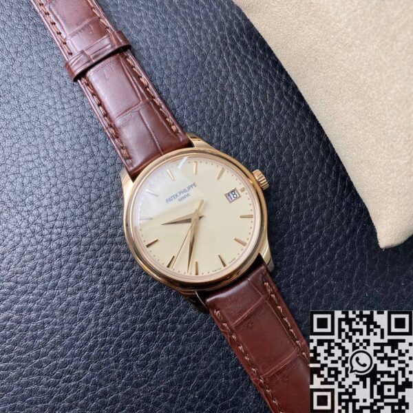 Patek Philippe Calatrava Cost​ 5227R-001 Brown Leather Strap