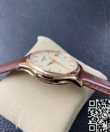 Patek Philippe Calatrava Cost​ 5227R-001 Brown Leather Strap