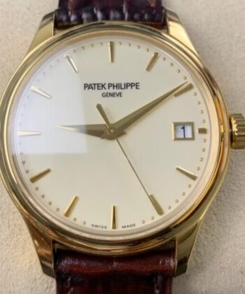 Patek Philippe Calatrava 5227 J-001 Gold Watch ZF Factory