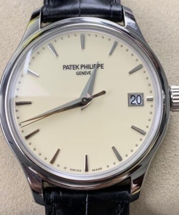 Mens Patek Philippe Calatrava 5227G-001 White Watch ZF Factory