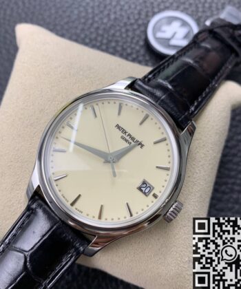 Mens Patek Philippe Calatrava 5227G-001 White Watch ZF Factory