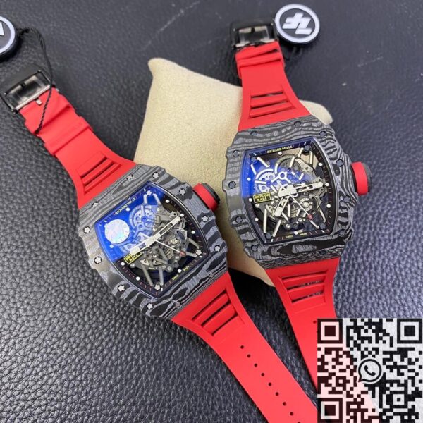 Richard Mille Watches RM35-02 V3 Red Rubber Strap ZF Factory